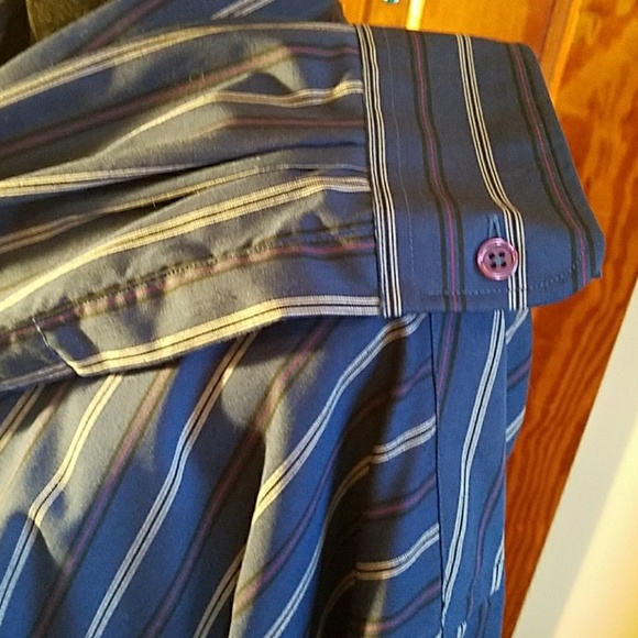 NWOT! Mens Great Non wrinkle Sports Shirt - Picture 5 of 8